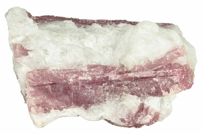 Pink Tourmaline (Rubellite) in Quartz - Brazil #257909